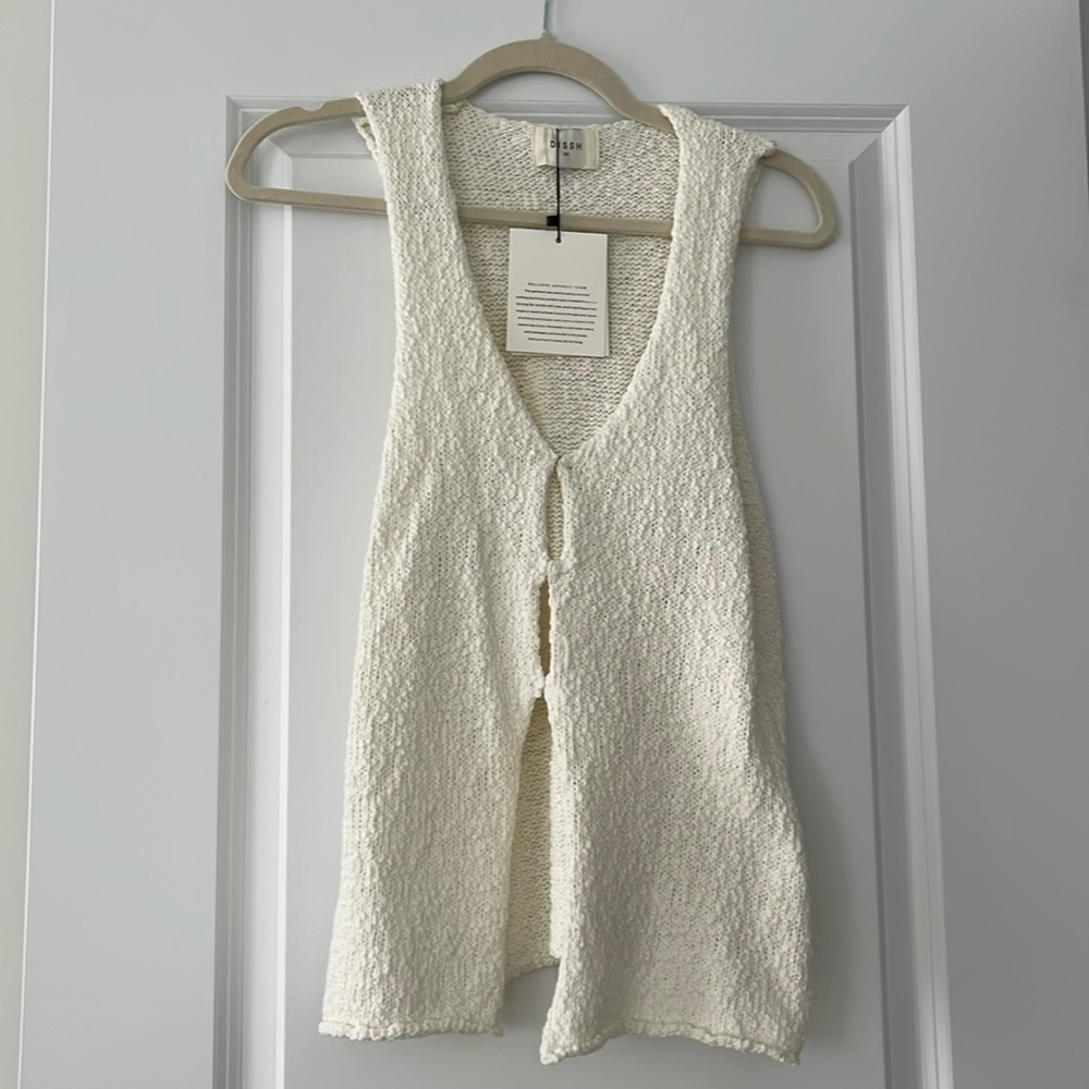 Dissh Dion Vest, XS, NWT